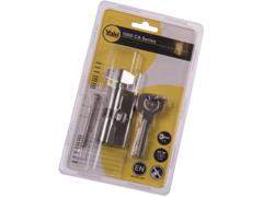 Cilindru de siguranta, Yale, alama nichelata, 30 x 30 mm, 5 chei amprentate