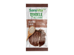 Rondele de orez cu glazura de cacao Sano Vita, 66 g