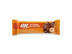 Baton Proteic Optimum Nutrition Aroma Ciocolata Si Caramel, 60G