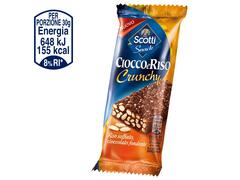 Riso Scotti Snack Crunchy ciocolata 30gr
