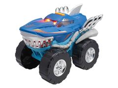 Masinuta cu lumini si sunete Teamsterz, Monster Moverz Robo Shark, Albastru