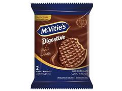 Biscuiti din faina de grau, acoperiti cu ciocolata cu lapte 2 buc. Mc Vitie's