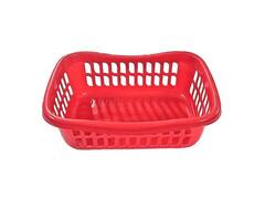 Cos depozitare 22x16.5x10 cm, Rosu