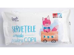 Servetele umede pentru copii Simple Choice, 72 buc.
