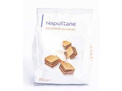 Napolitane cu crema cu cacao 250 g Carrefour