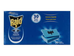 Raid rezerve pastile pentru tantari 30 bucati