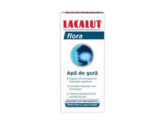 Apa de gura Lacalut Antiplaque Flora, 300 ml