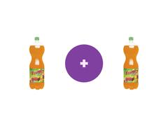 Bautura Carbogazoasa Cu Aroma De Piersici Frutti Fresh, 2L, Al 2-lea -50%
