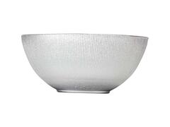 Bol Carrefour Home, sticla, 16 cm, Argintiu