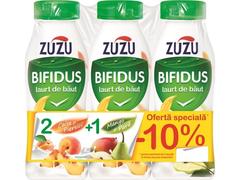 Iaurt de baut bifidus 3 x 320 g Zuzu