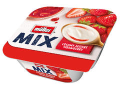 Mix Iaurt cu capsune 130g Muller