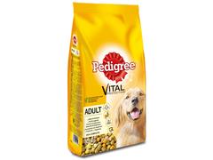 Pedigree hrana uscata cu pui si legume pentru caini adulti 10 kg