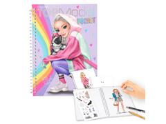 Carte de colorat si schite, Depesche, TopModel, Pocket