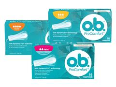 Ob procomfort Tampoane diverse sortimente 16 buc