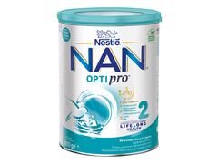 Nestlé  NAN OPTIPRO 2 HMO, formula de lapte pentru bebelusi de la 6 luni, lapte de continuare, 800g