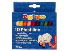 Plastilina, 10 culori, 200 g