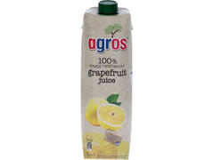 Agros suc natural de grapefruit 100% 1 l