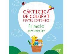 Carticica De Colorat Pentru Copii Mici. Primele Animale