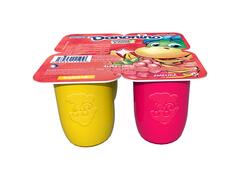 Branzica De Vaci Cu Zmeura si Banane 4x50g Danonino