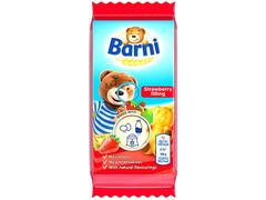 Barni Prajitura cu umplutura de capsune si mere 30g