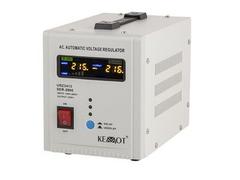 Stabilizator tensiune automat Kemot URZ3413, afisaj LED, Randament 98%, 2000VA (Alb)