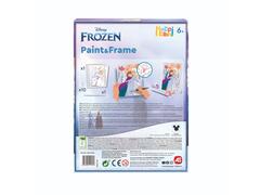 Set de pictura pe numere, Happi Hobbi, Picteaza si inrameaza, Frozen