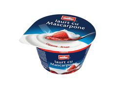 Iaurt cu Mascarpone si Capsuni 130g Muller