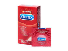 Prezervative Feel Thin, 12 bucati, Durex