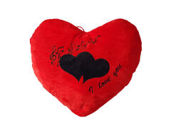 Jucarie de plus Nichita Inima red love, 30 x 22 cm