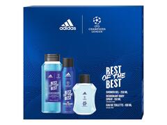 Set Cadou Adidas Male Uefa Best Of The Best 
Apa De Toaleta 10ML + Deodorant 150ML + Gel de dus 250ML