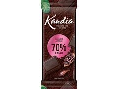 Ciocolata amaruie 70% cacao Kandia 80g