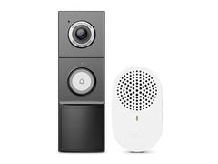 Videointerfon exterior IP WiFi TP-Link TAPO D235, 5 MP, IR 10 m, microfon si difuzor, slot card, aparent, detectie miscare, PIR, baterie 10000 mAh