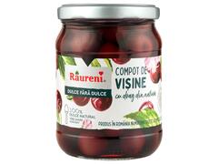 Compot de visine "Dulce fara dulce" Raureni 520g