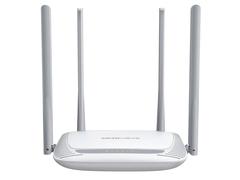 Router wireless Mercusys MW325R, 300Mbps, 4 porturi 10/100Mbps, 4 antene, 802.11 b/g/n, 2.4Ghz, Alb