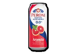 BERE FARA ALCOOL CU SUC DE PORTOCALA ROSIE PERONI 500ML SGR