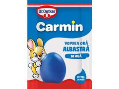 Vopsea albastra   Carmin Dr. Oetker pentru 10 oua