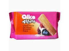 Alfers Napolitane fructe de padure si  frisca 170 g