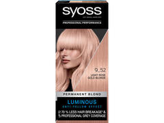 Vopsea Permanenta Syoss Color Baseline 9-52 Blond Auriu Rose Deschis, 115 ML