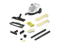 Aparat de curatat cu aburi Karcher Steam Cleaner SC 4 EasyFix Plus 1.512-640.0, 2000 W, 3.5 bari, Rezervor 0.8 l (Alb/Negru)
