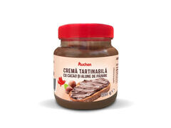 Crema tartinabila cu cacao si alune de padure Auchan, 350 g