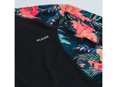 Bluză anti-UV 500 Shiso Negru Fete - 149-159cm12-13A