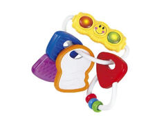 Jucarie pentru dentitie Cheite colorate cu lumini Hola, Multicolor