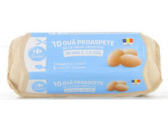 Oua marimea L 10 bucati Cod 2 Carrefour Classic