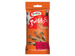 Frolic Twistos recompense pentru caini, cu vita 105 g