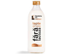 Lapte Gingas Fara Lactoza 3.8-4.1% Grasime 1L Laptaria Cu Caimac