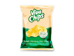 CHIPSURI CU AROMA DE SMANTANA&MARAR VIVA 100G
