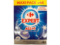 Detergent tablete pentru masina de spalat vase Carrefour Expert 60 bucati  x 17g