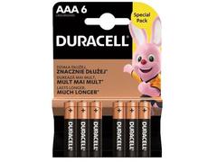 Set 6 baterii Duracell Basic AAA