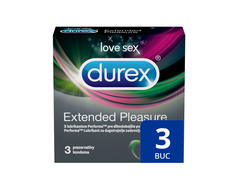 DUREX EXTENDED PLEASURE PREZERVATIV 3BUC