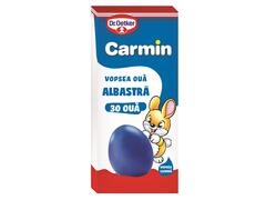 Carmin vopsea oua albastru 30 oua